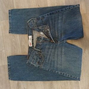 Levi's 514 Straight Boys size 14 elastic waistband